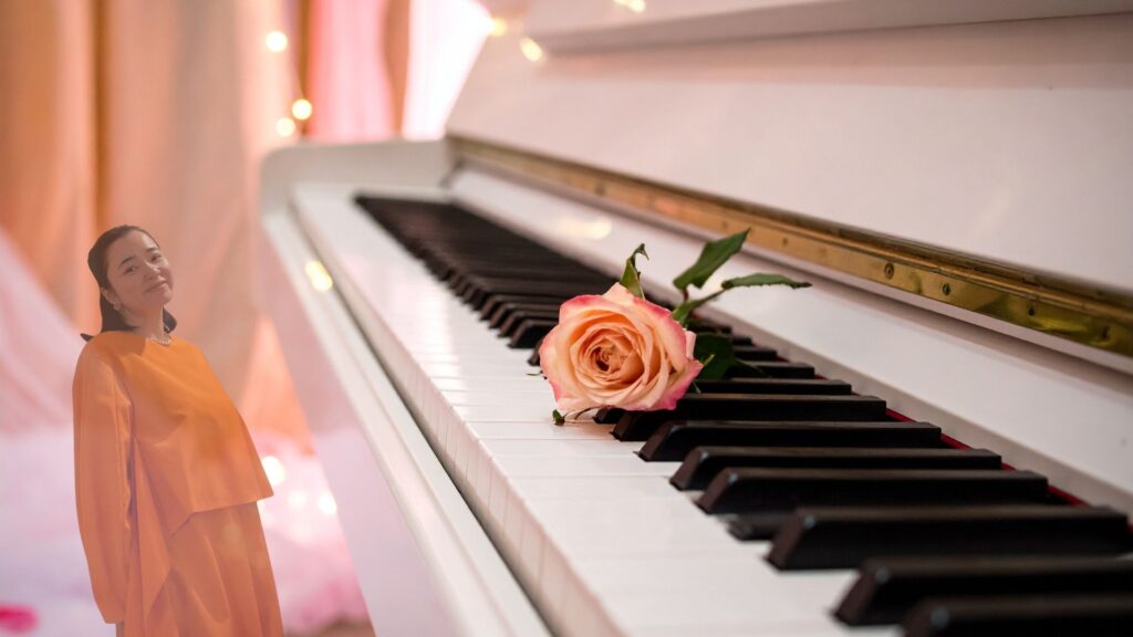 お子様のピアノレッスン